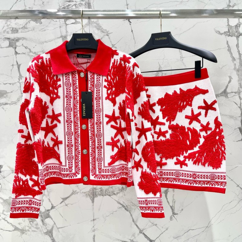 Versace Jacket & Skirts Set