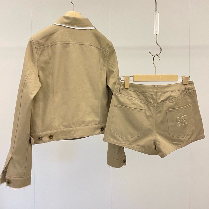MiuMiu Jacket & Shorts