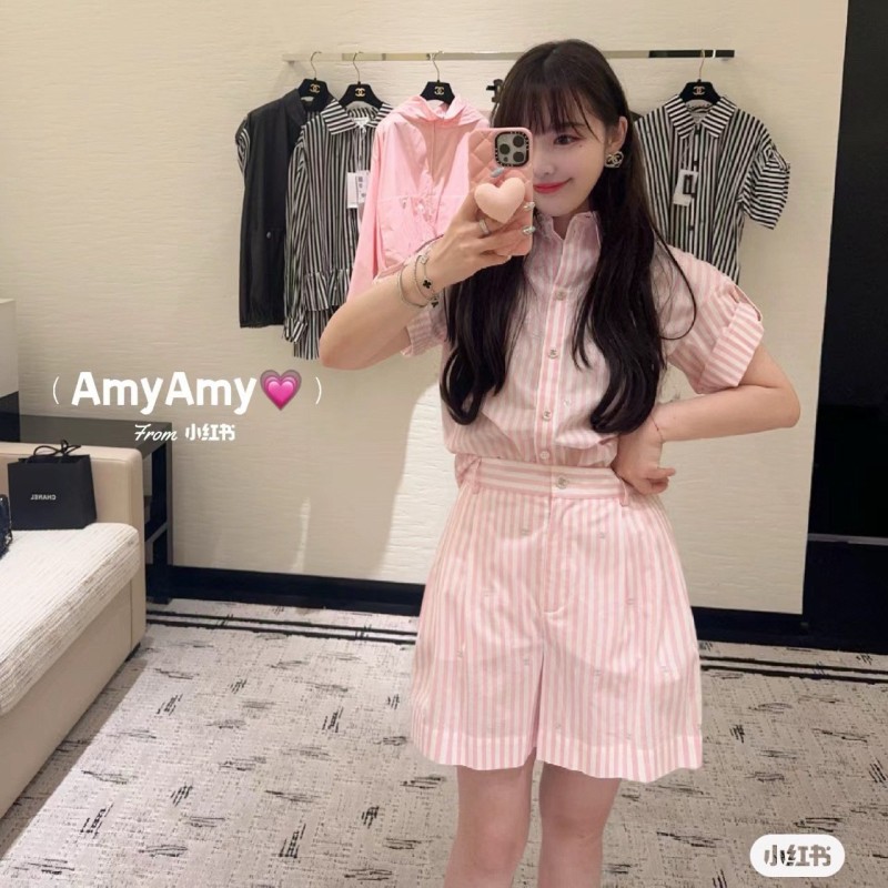 Chanel Shirt & Shorts