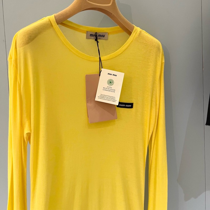 MiuMiu Long Sleeves Tee