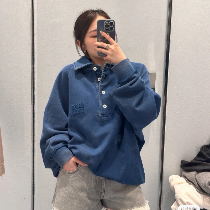 MiuMiu Unisex Polo Sweater