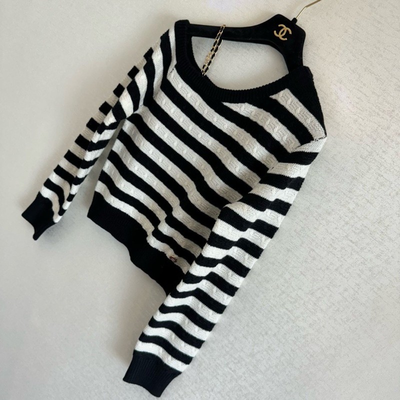 Chanel Knit Long Sleeves Shirt