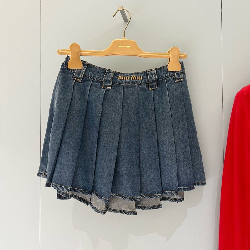 MiuMiu Denim Skirts