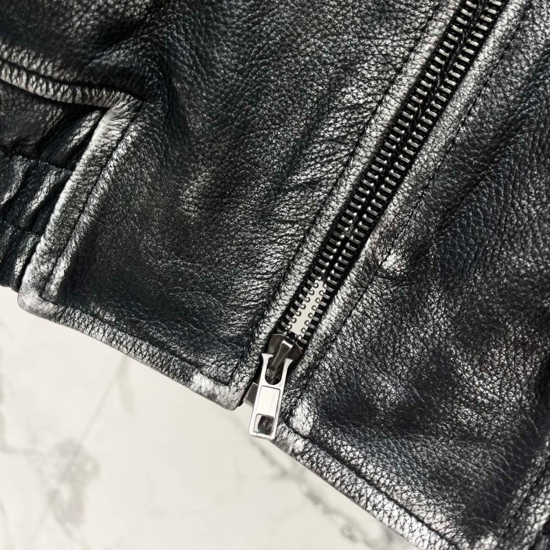 YSL Unisex Leather Jacket