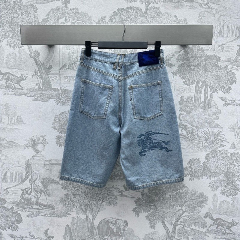 Burberry Unisex Denim Shorts