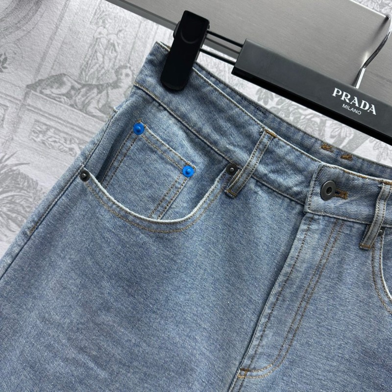 Burberry Unisex Denim Shorts