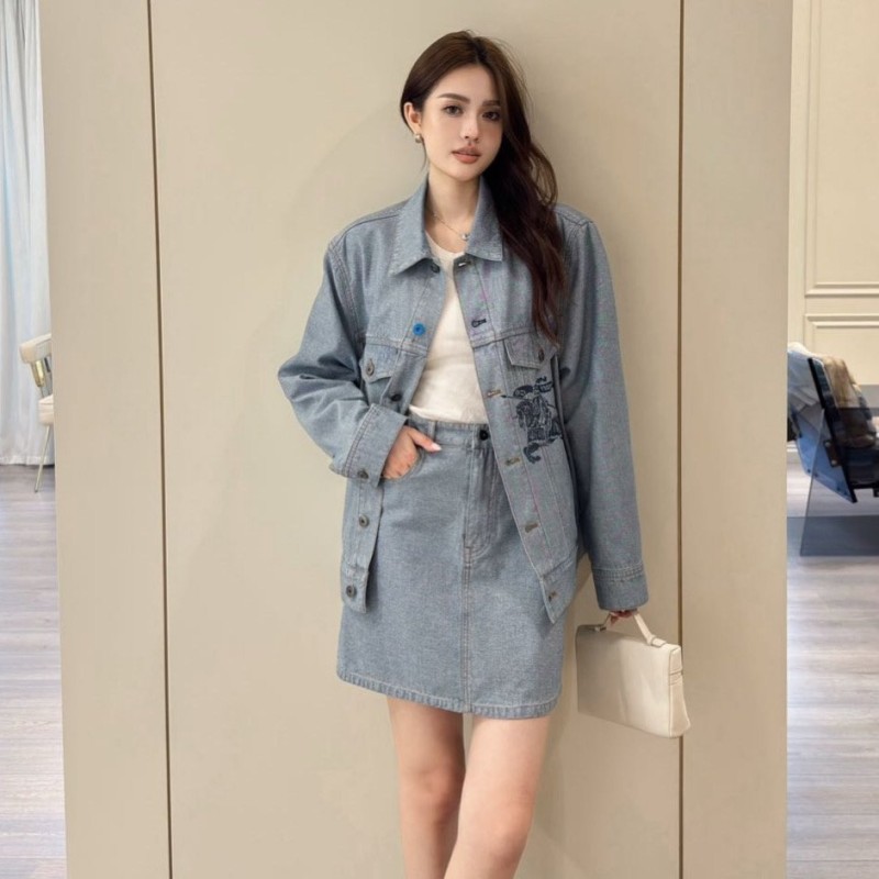 Burberry Denim Skirts