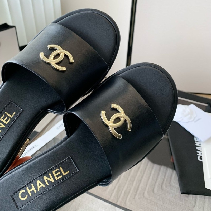Chanel Heels Slippers