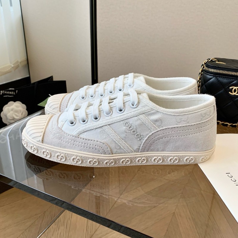 Gucci Unisex Canvas Shoes