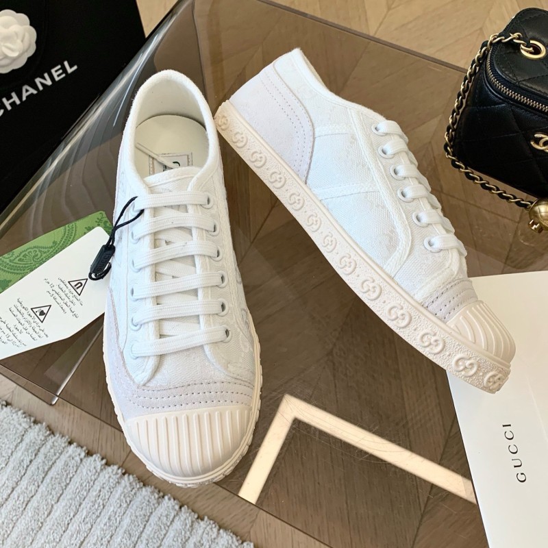 Gucci Unisex Canvas Shoes