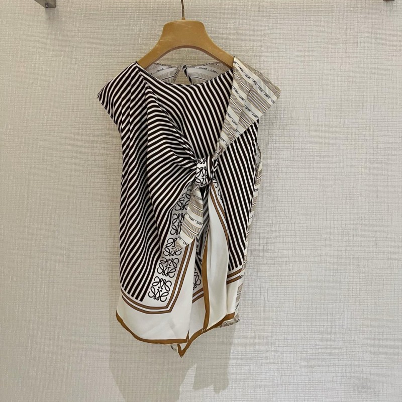 Loewe Silk Sleeveless Shirt