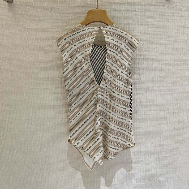 Loewe Silk Sleeveless Shirt