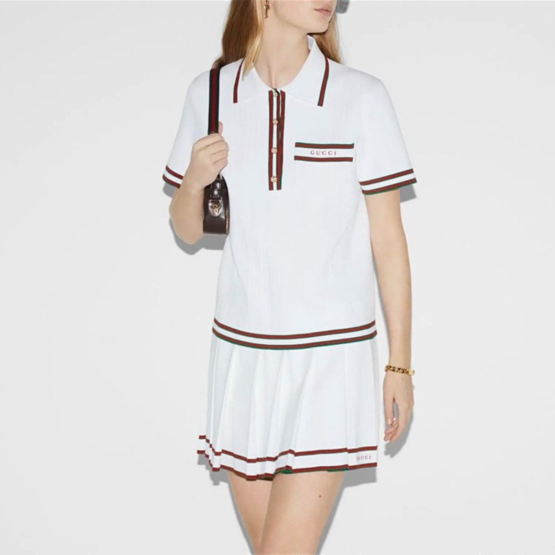 Gucci Polo Tee & Skirts
