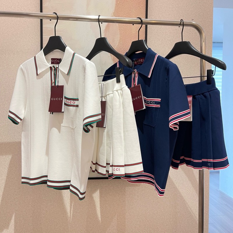 Gucci Polo Tee & Skirts