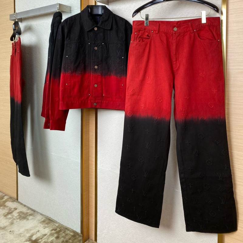 LV Unisex Denim Jacket & Jeans