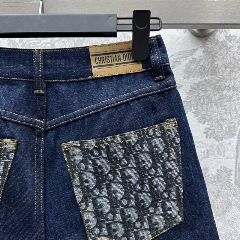 Dior Denim Vest & Shorts