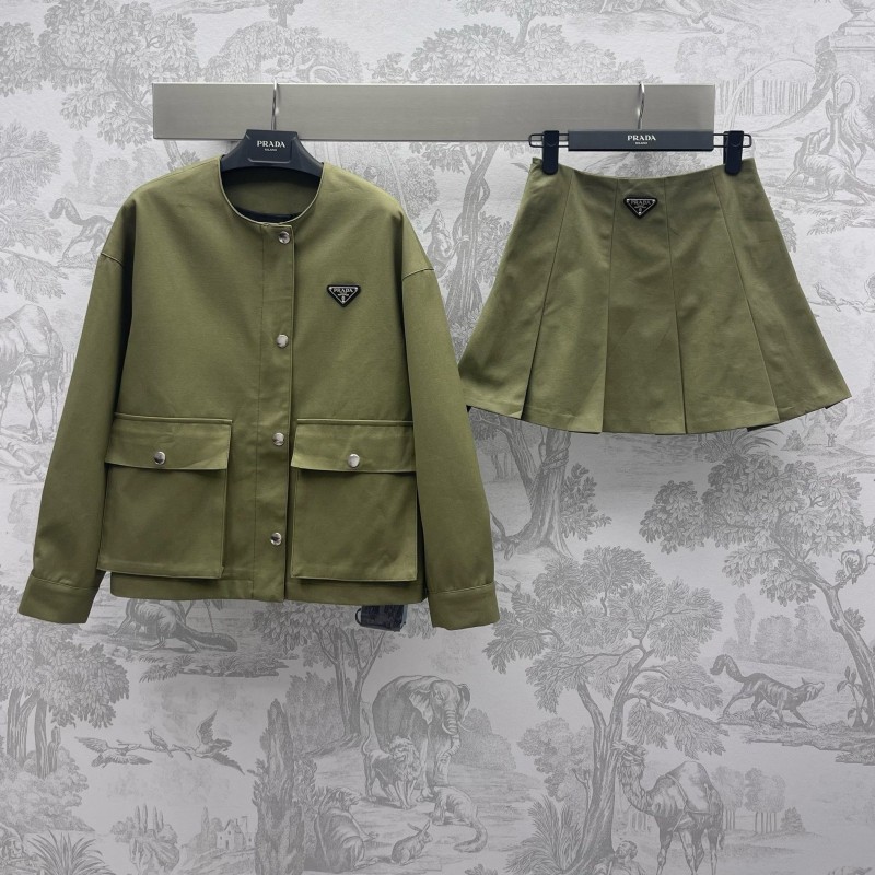Prada Jacket & Skirts