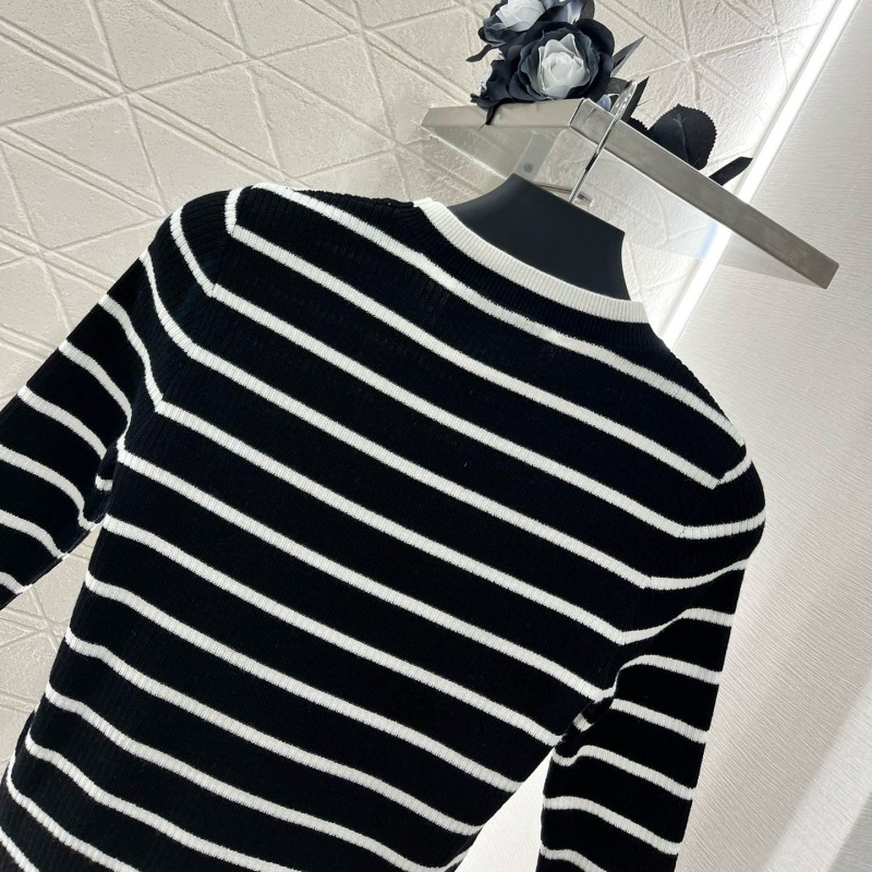 Prada Wool Long Sleeves Tee