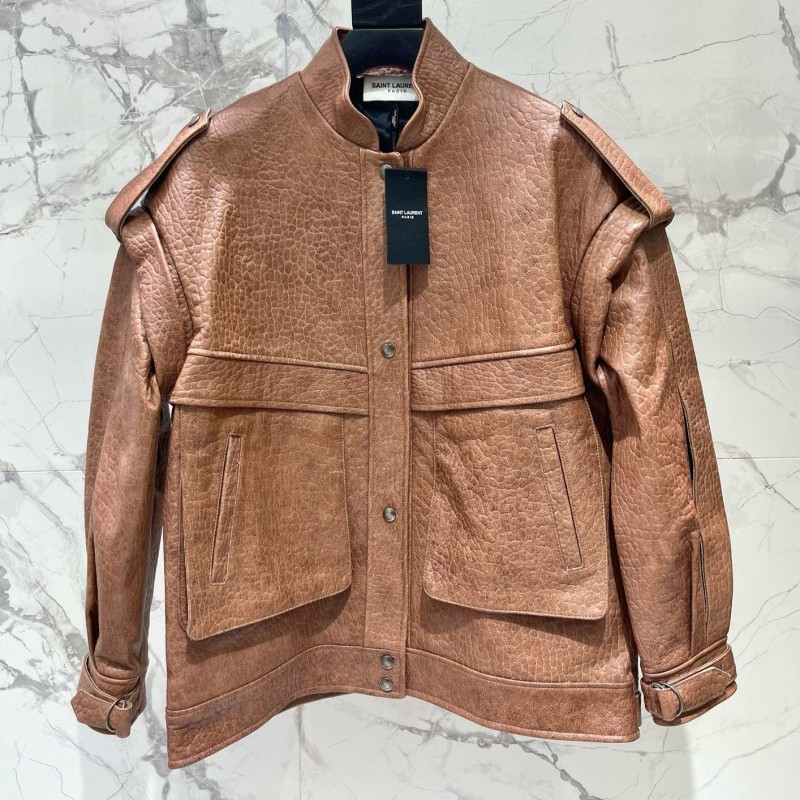 YSL Leather Jacket