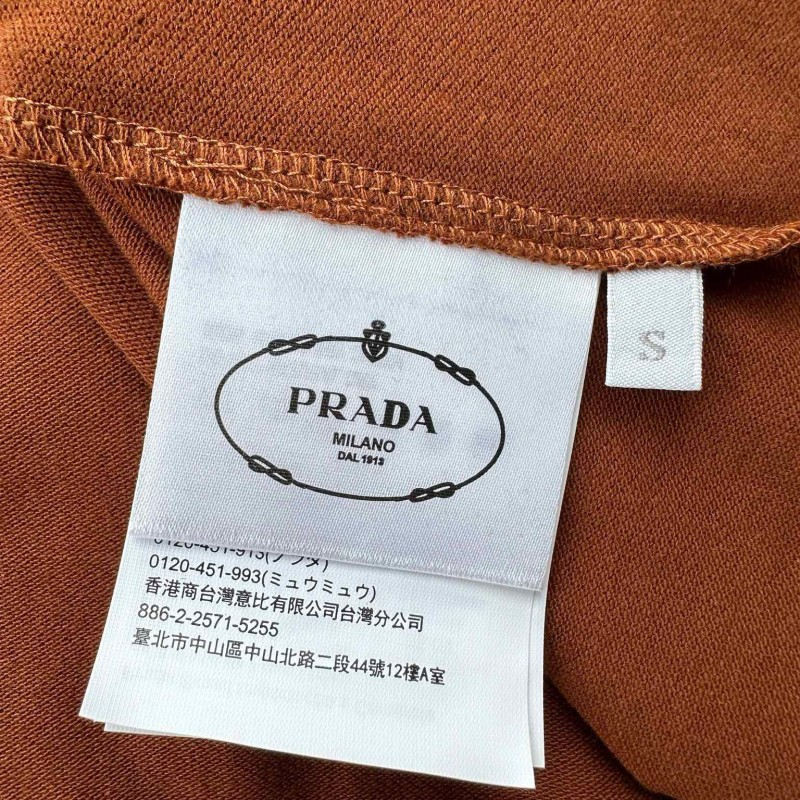 Prada Long Sleeves Polo Tee