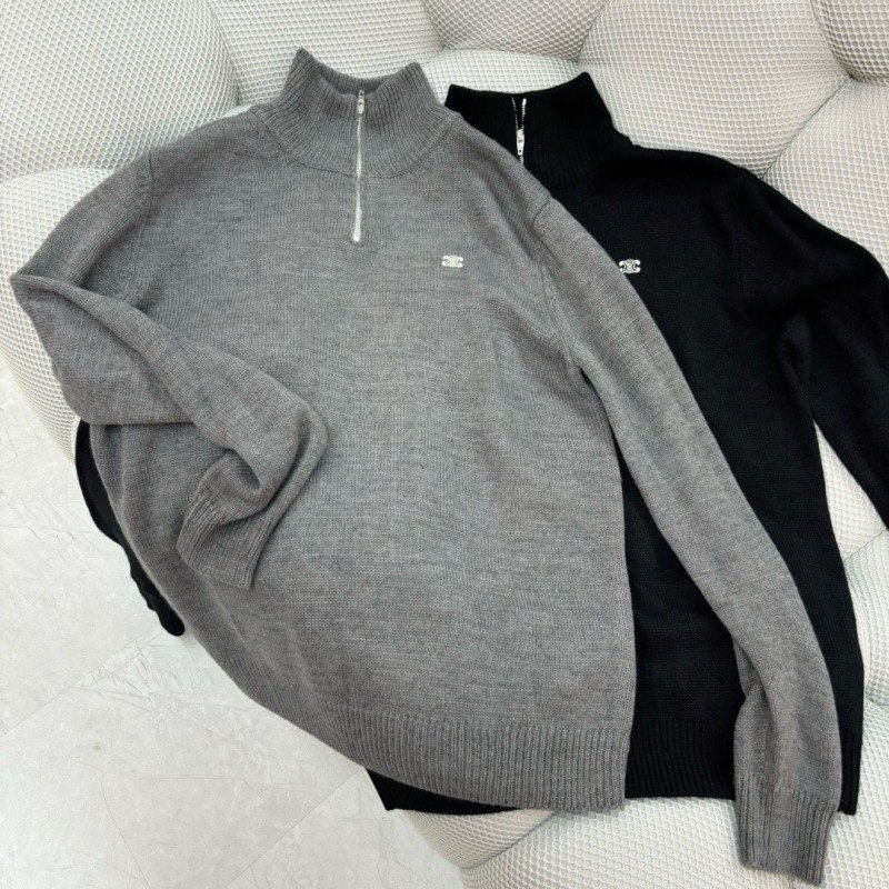 Celine Unisex Cashmere Long Sleeves Shirt