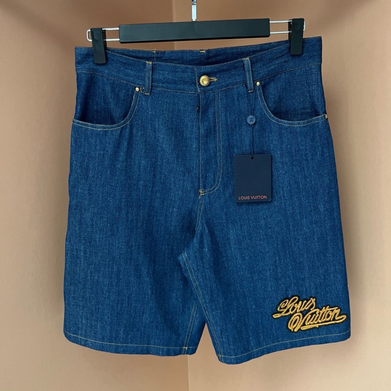 LV Unisex Denim Shorts
