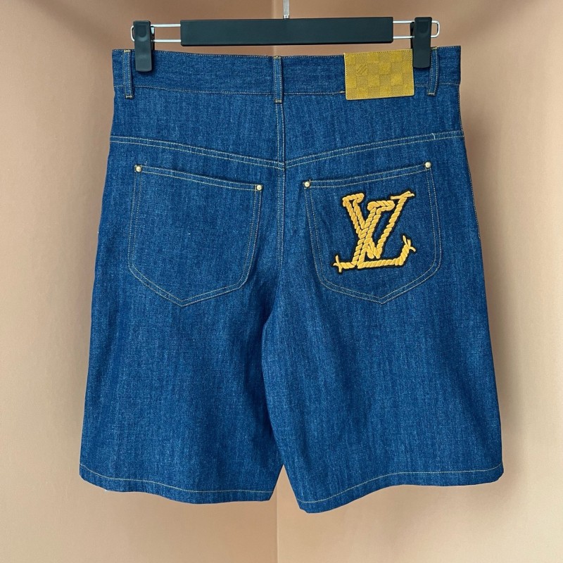 LV Unisex Denim Shorts