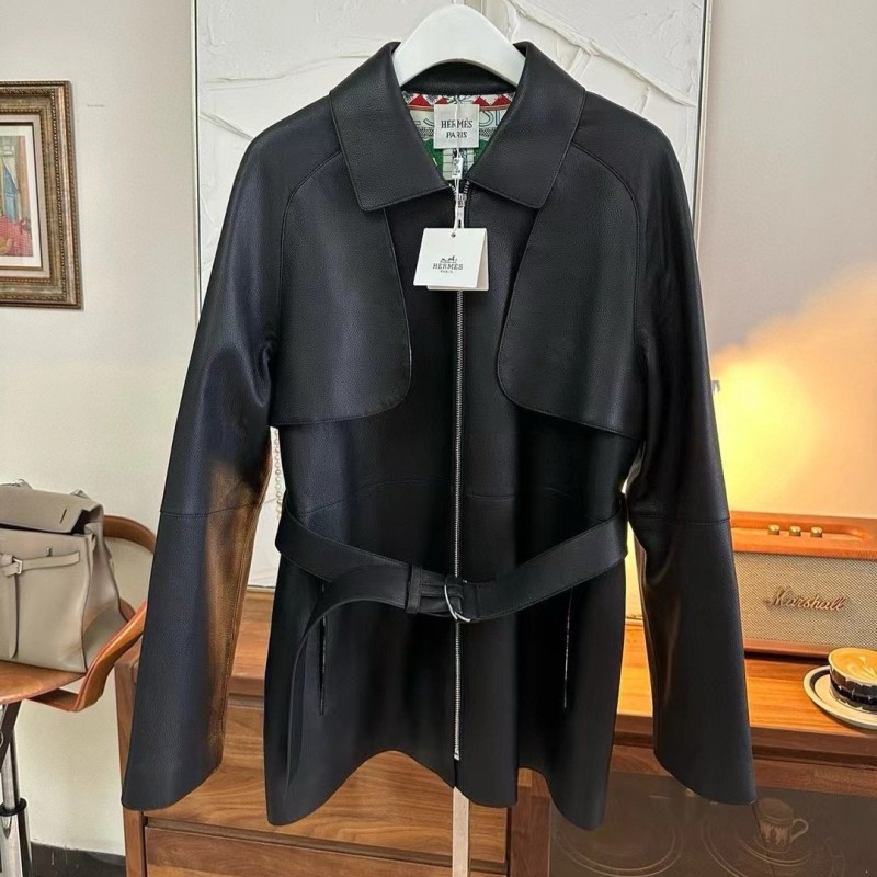 Hermes Leather Jacket