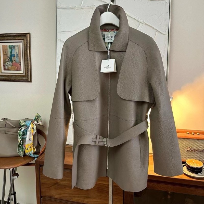 Hermes Leather Jacket