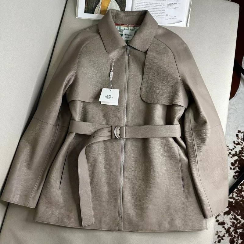 Hermes Leather Jacket