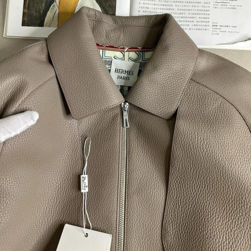 Hermes Leather Jacket