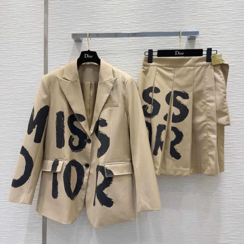 Dior Coat & Skirts Set