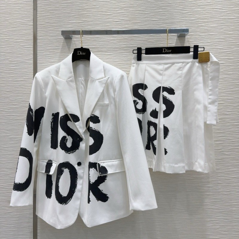 Dior Coat & Skirts Set