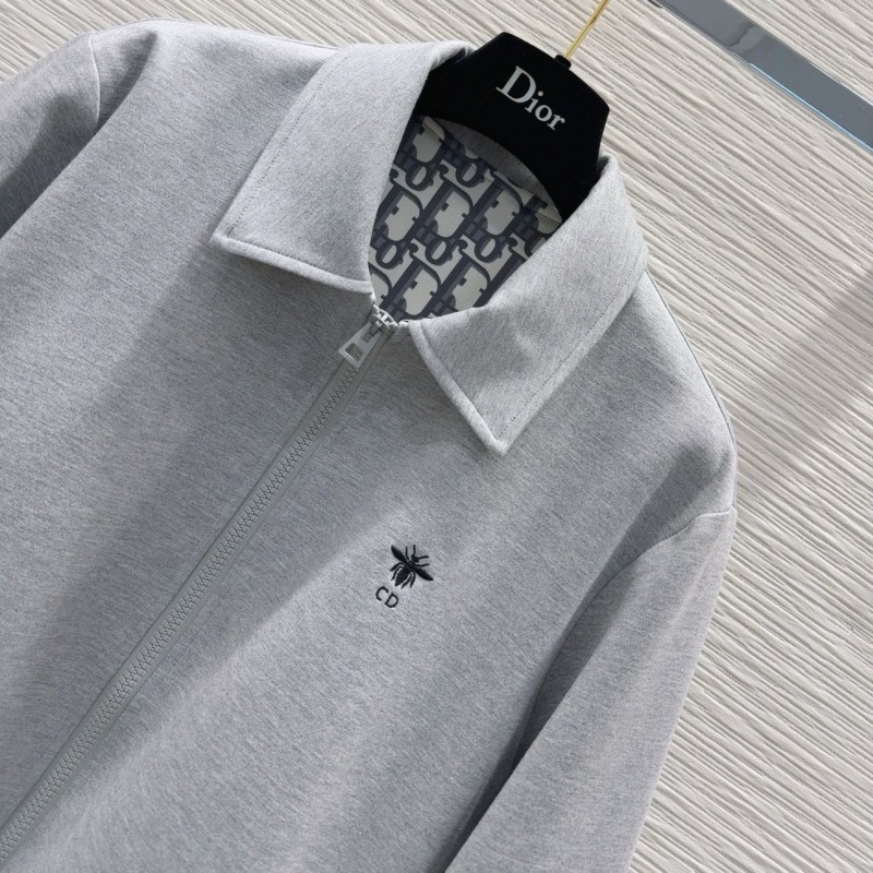 Dior Reversible Zipper Sweater & Sweatpants