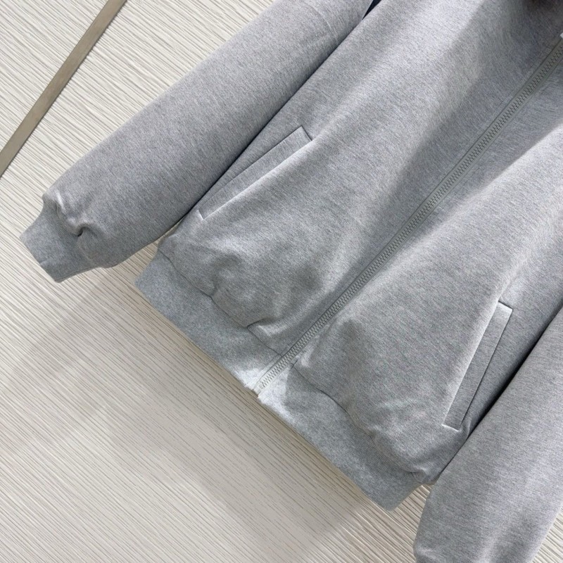 Dior Reversible Zipper Sweater & Sweatpants