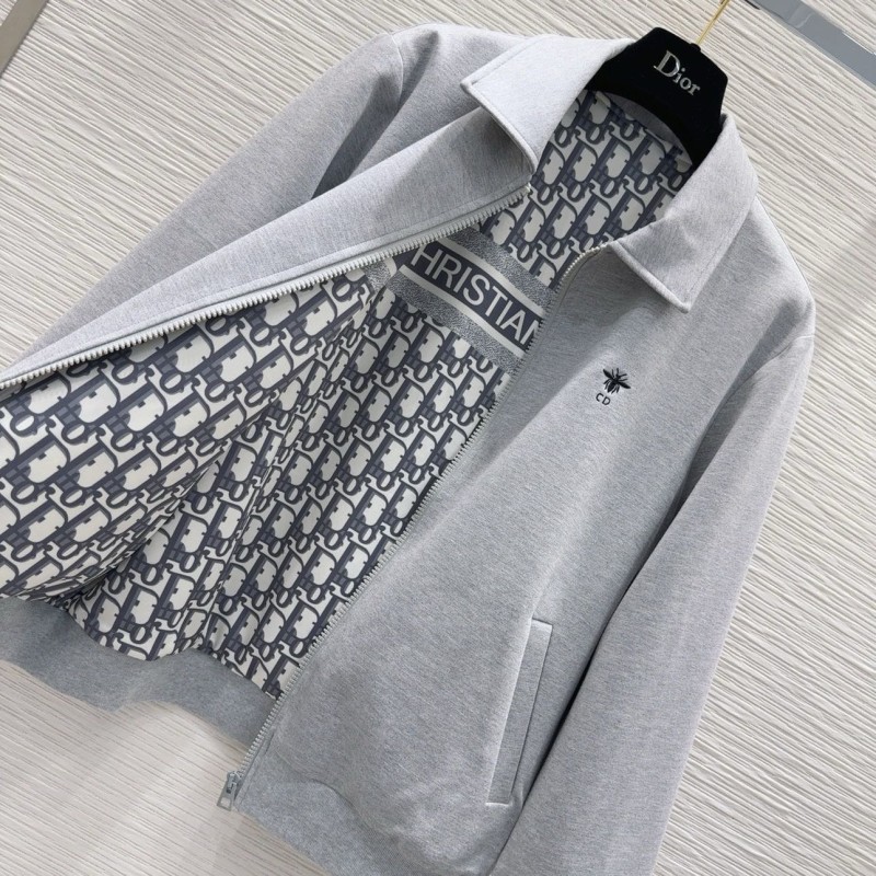 Dior Reversible Zipper Sweater & Sweatpants