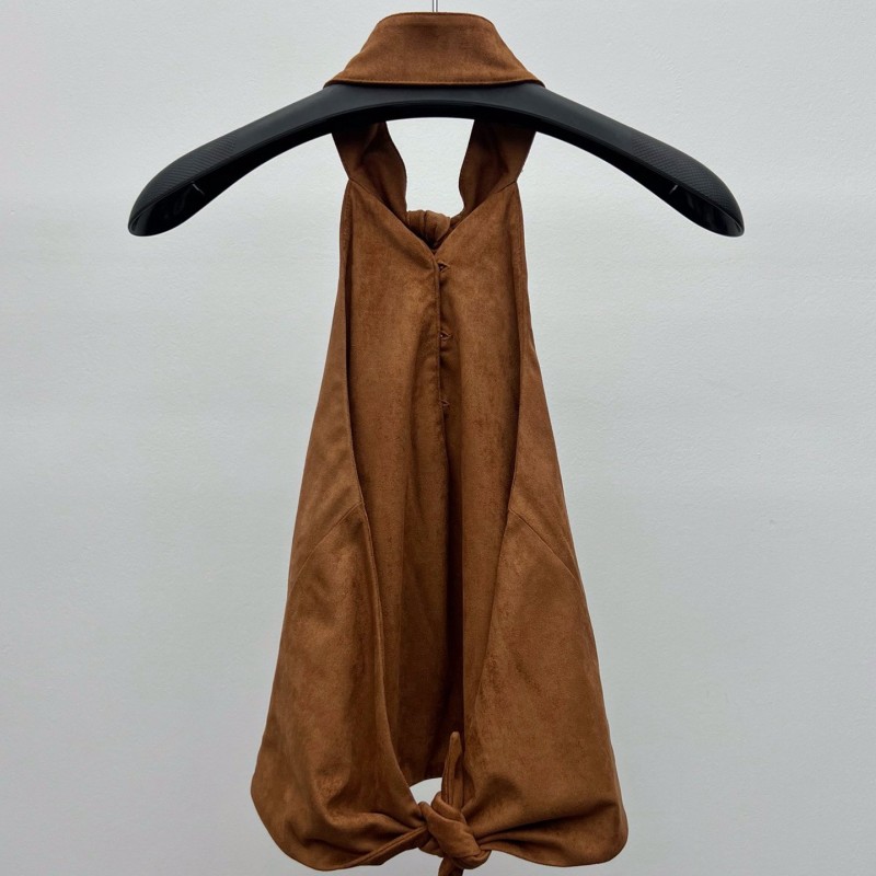 Prada Halter Neck Shirt & Skirts