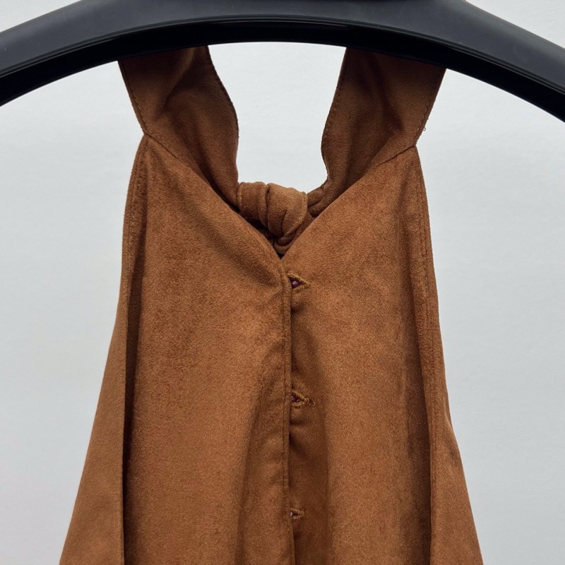 Prada Halter Neck Shirt & Skirts