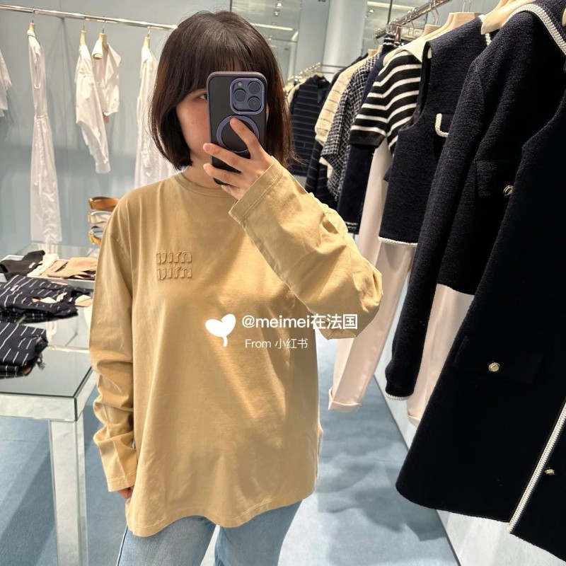 MiuMiu Long Sleeves Tee