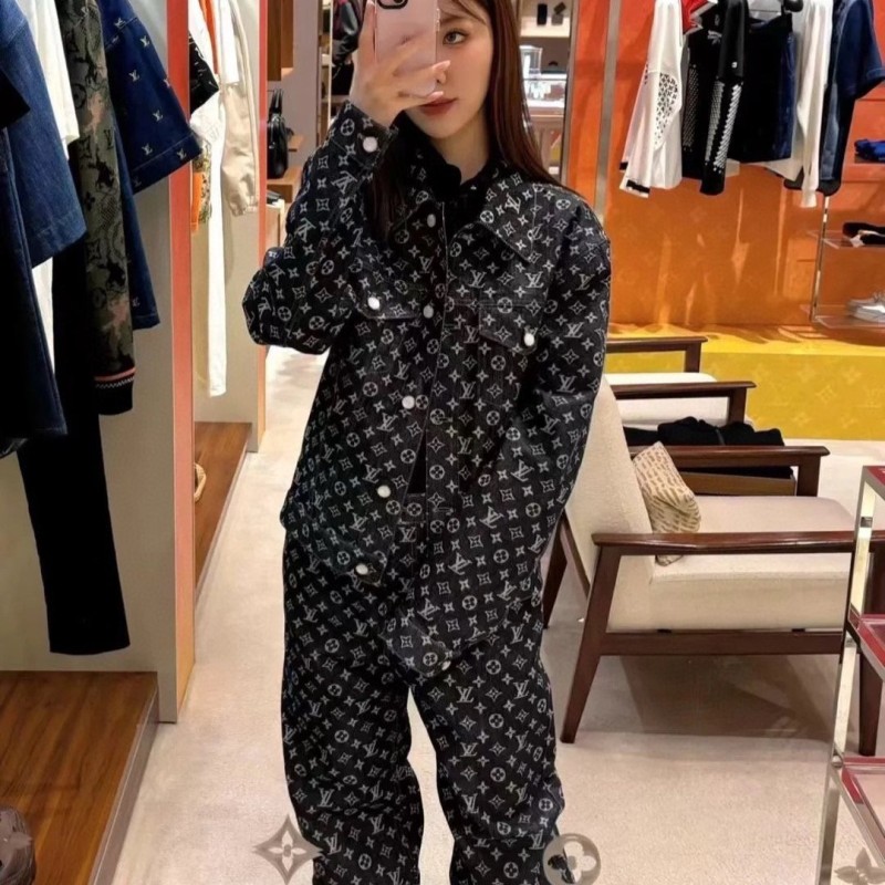 LV Denim Jacket & Jeans