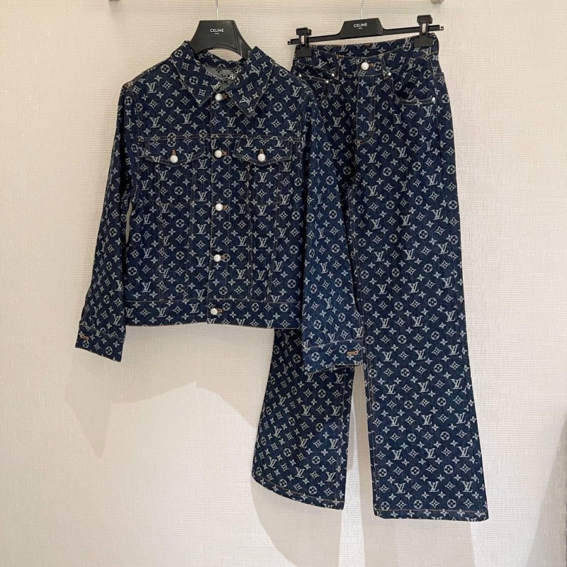 LV Denim Jacket & Jeans
