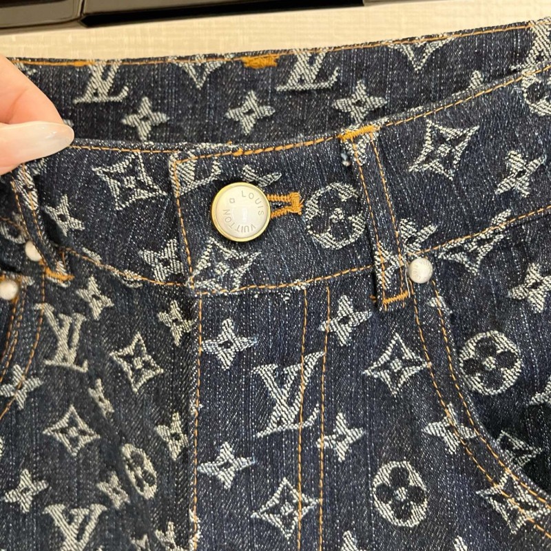 LV Denim Jacket & Jeans