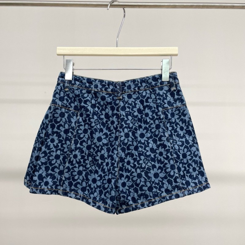Chanel Denim Shorts