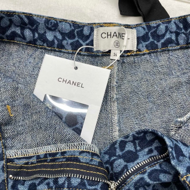 Chanel Denim Shorts