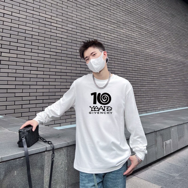 Givenchy Unisex Long Sleeves Tee