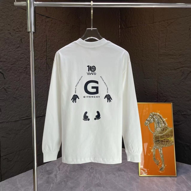 Givenchy Unisex Long Sleeves Tee