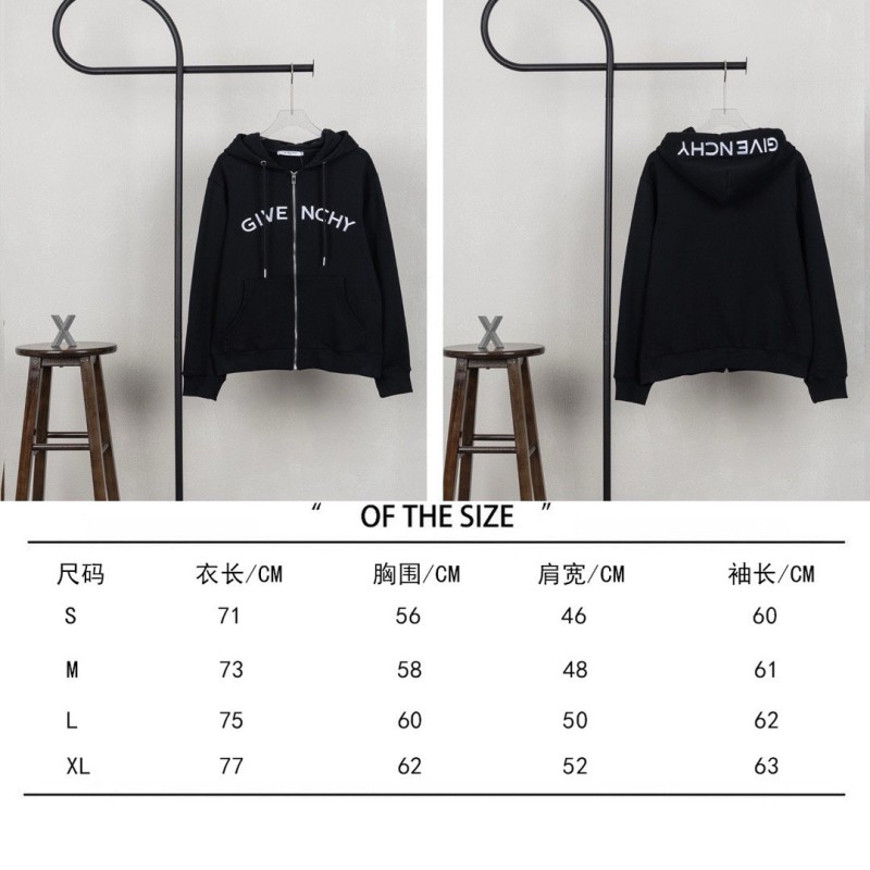 Givenchy Unisex Zipper Sweater