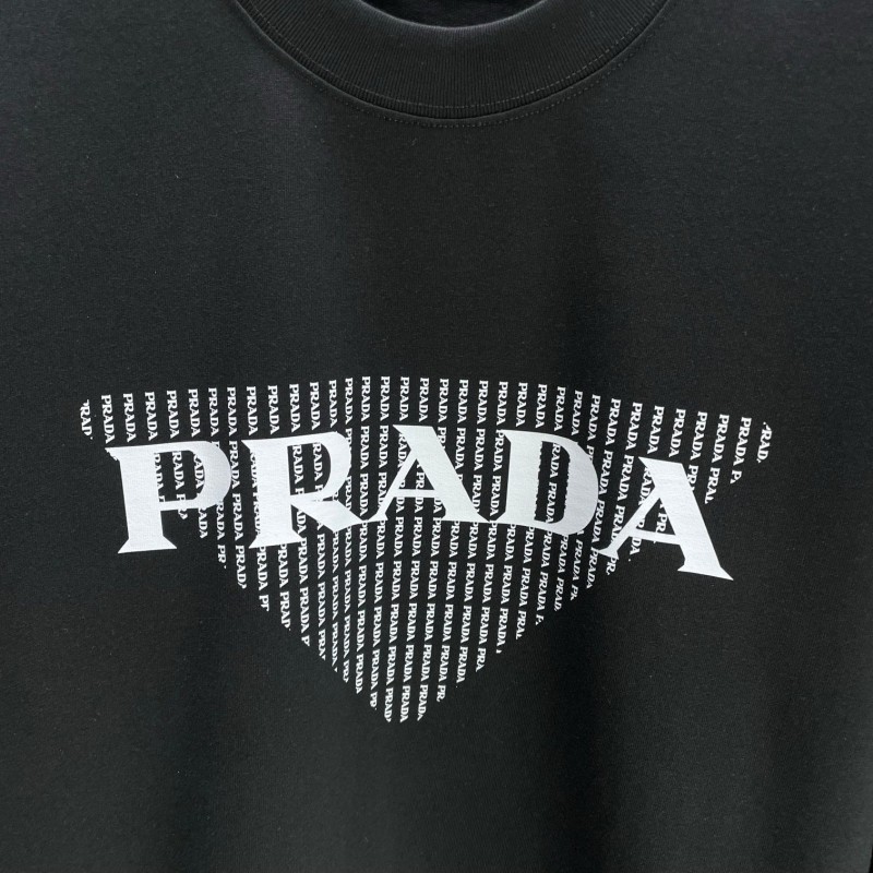 Prada Unisex Long Sleeves Tee