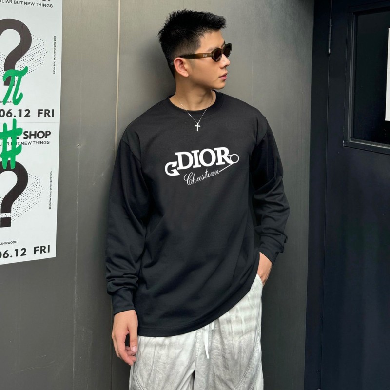 Dior Unisex Long Sleeves Tee