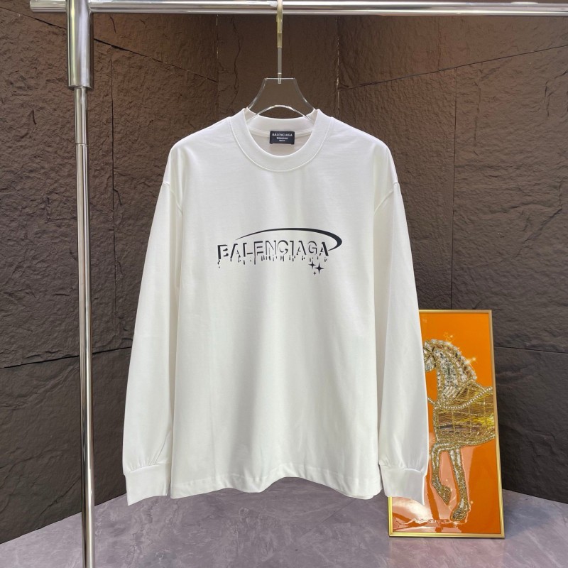 Balenciaga Unisex Long Sleeves Tee